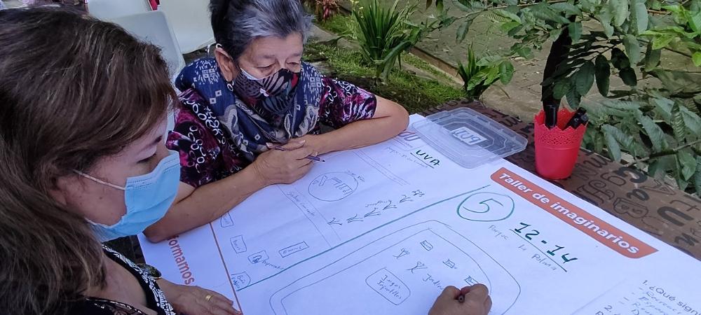 Habitantes del barrio Tricentenario participan en la propuesta de diseño para renovar cinco de sus parques